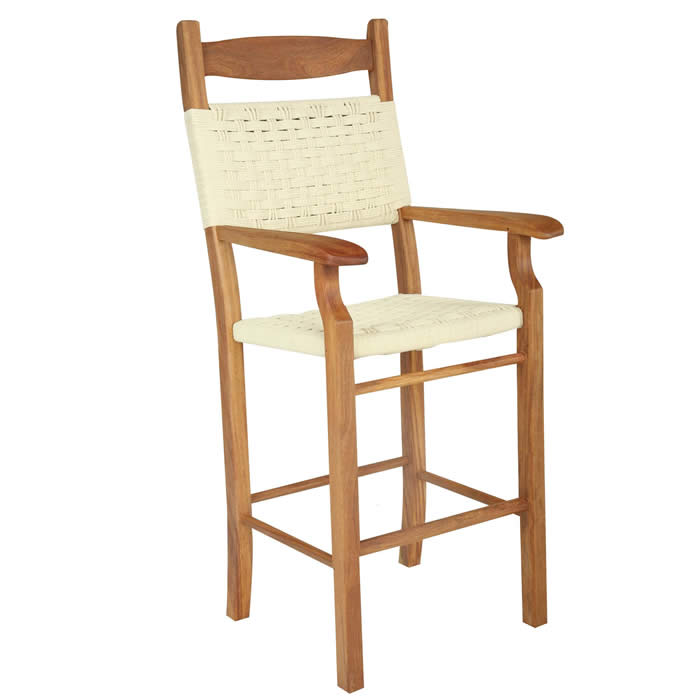 High Dining Chair w/Arms