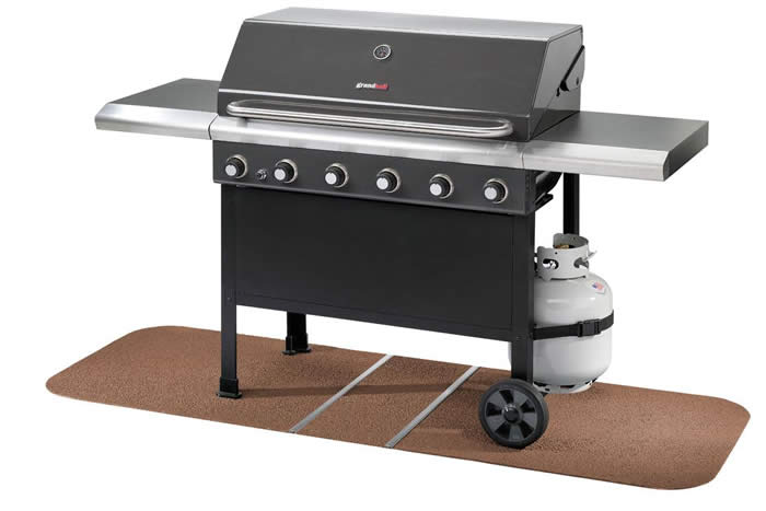 Deluxe Grill Pad - Earthtone Brown