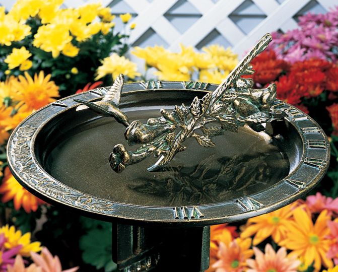 Hummingbird Sundial