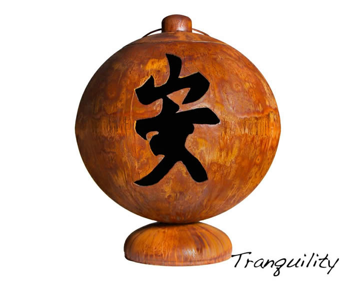 Ohio Flame Peace Tranquility Happiness Fire Globe