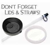 Lids, Straws & Accessories